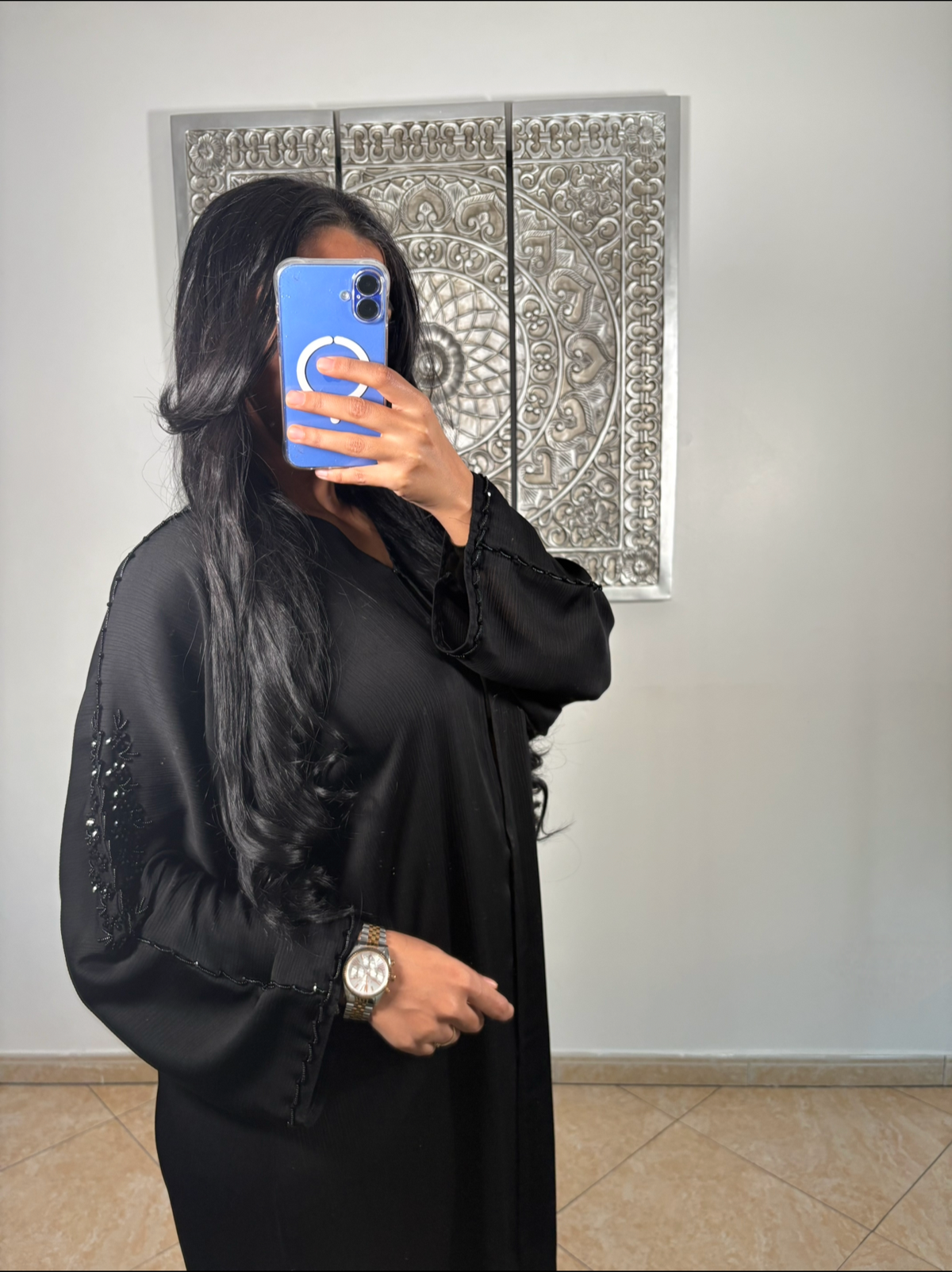 Abaya Dubaï NOIR